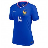 Camiseta Francia Adrien Rabiot #14 Primera Equipación para mujer Eurocopa 2024 manga corta